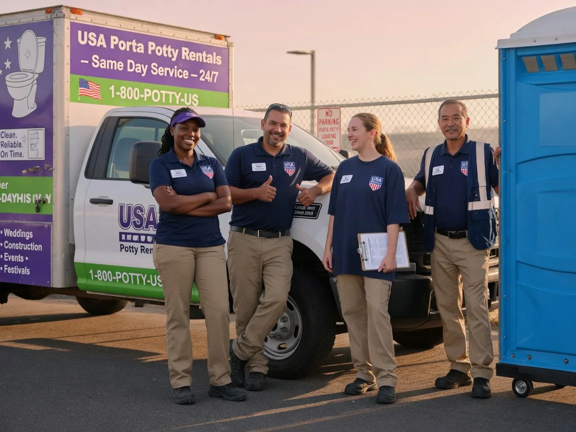Porta Potty Rental company in Bruce, SD